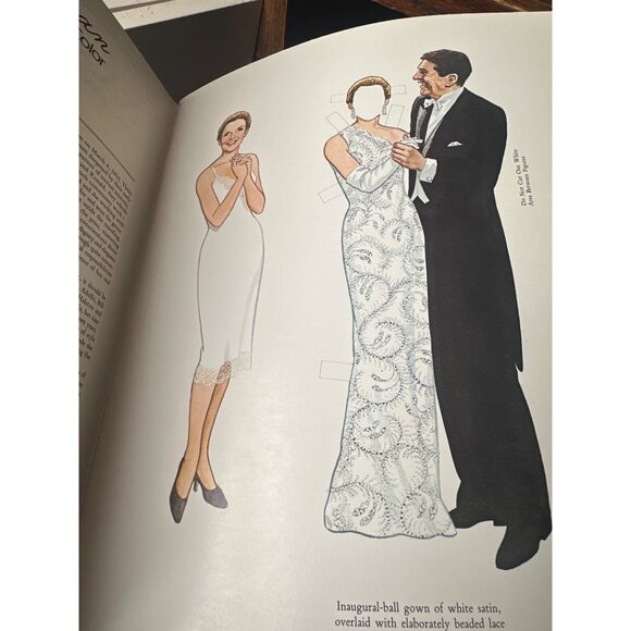 Nancy Reagan Fashion Paper Dolls In Full Color By Tom Tierney 1983 - Picture 7 of 8